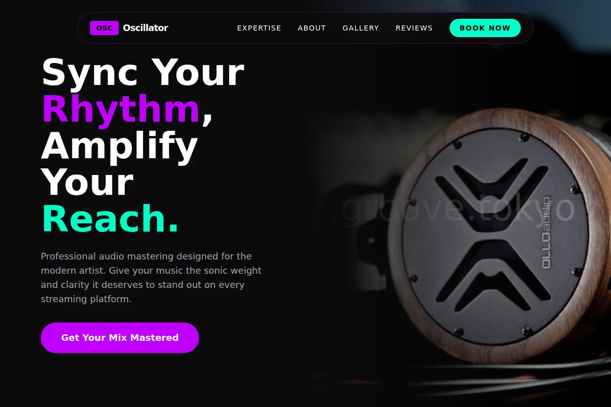 Oscillator Audio Mastering