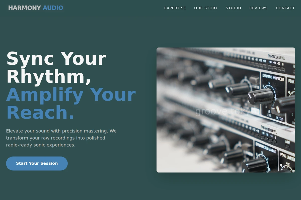 Harmony Audio Mastering