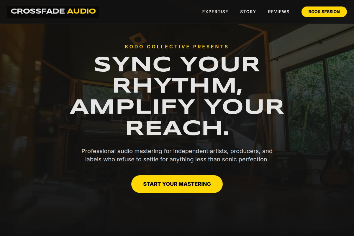 Crossfade Audio Mastering