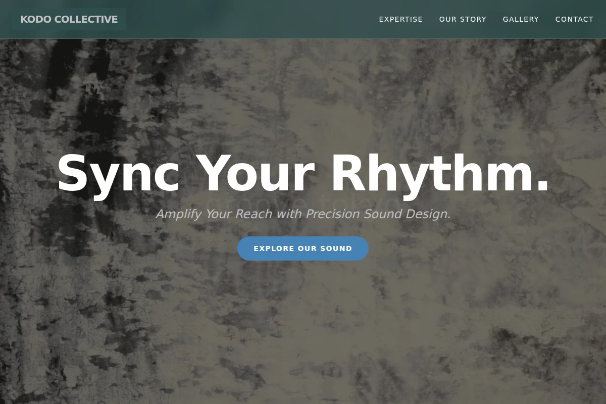 Rhythm Sound Design