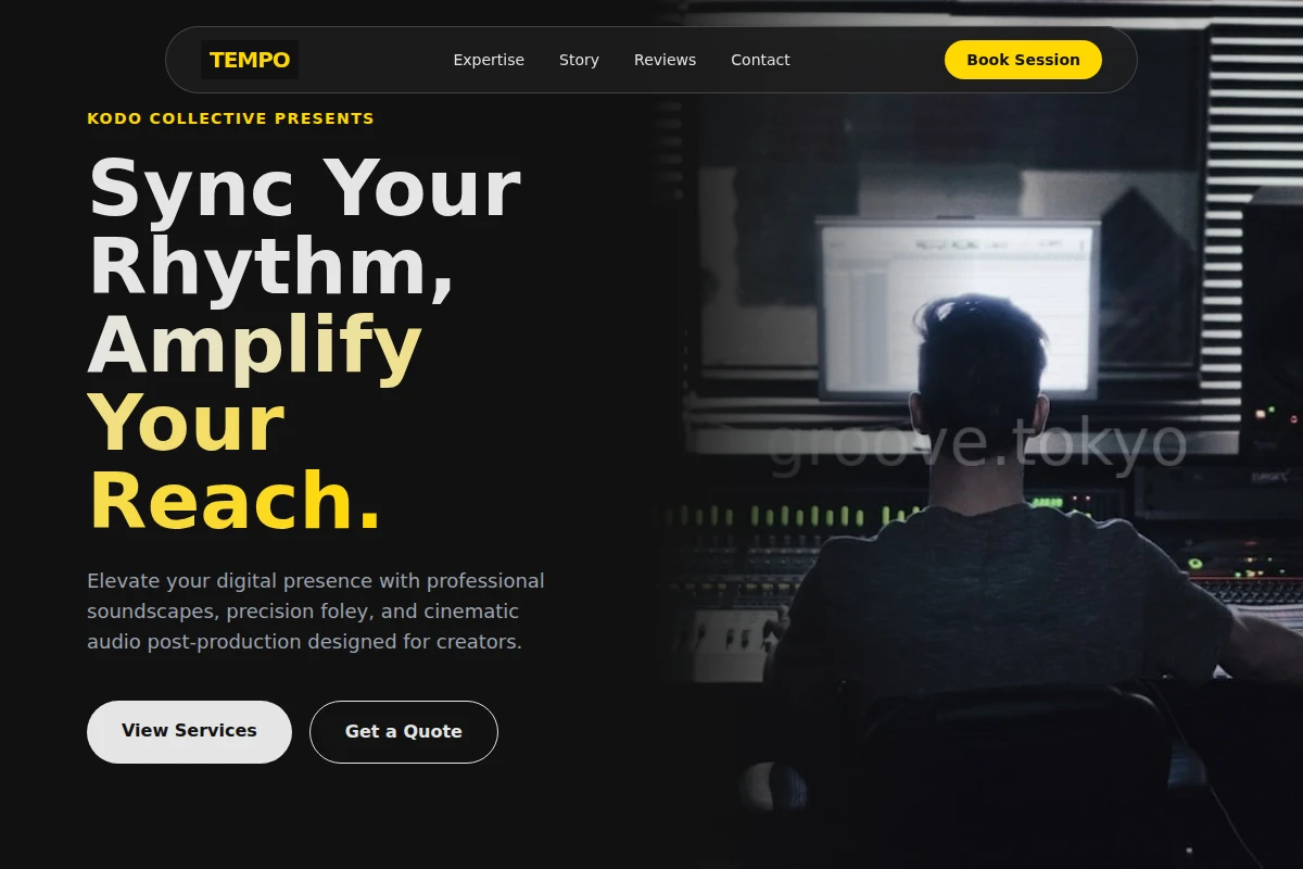 Tempo Sound Design