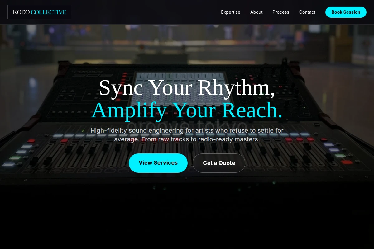 Sample Sound Engineer