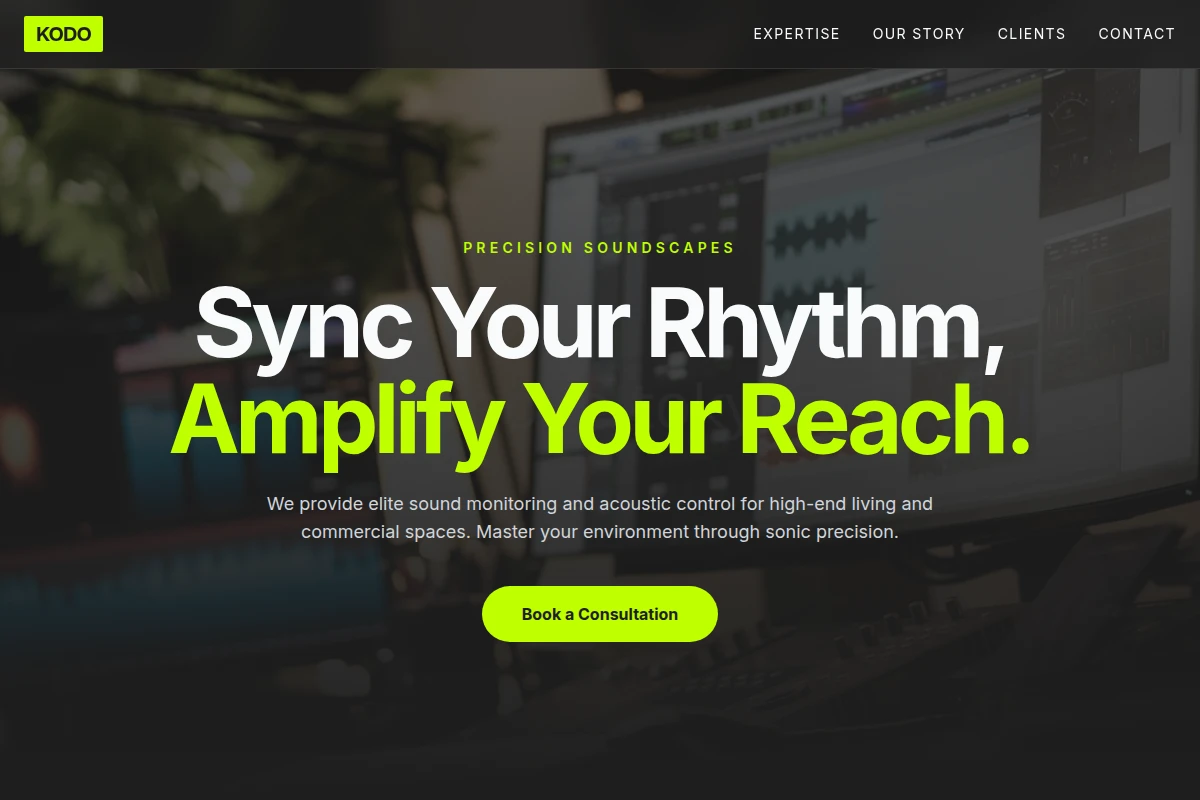 Melody Sound Monitoring