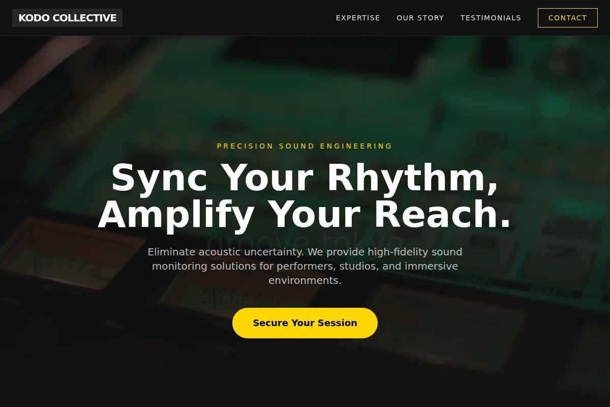 Reverb Sound Monitoring