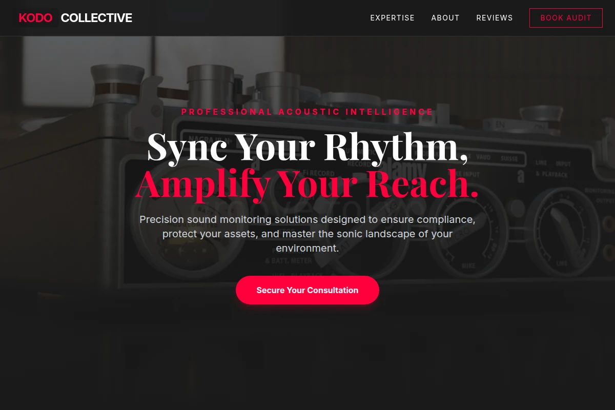 Glide Sound Monitoring